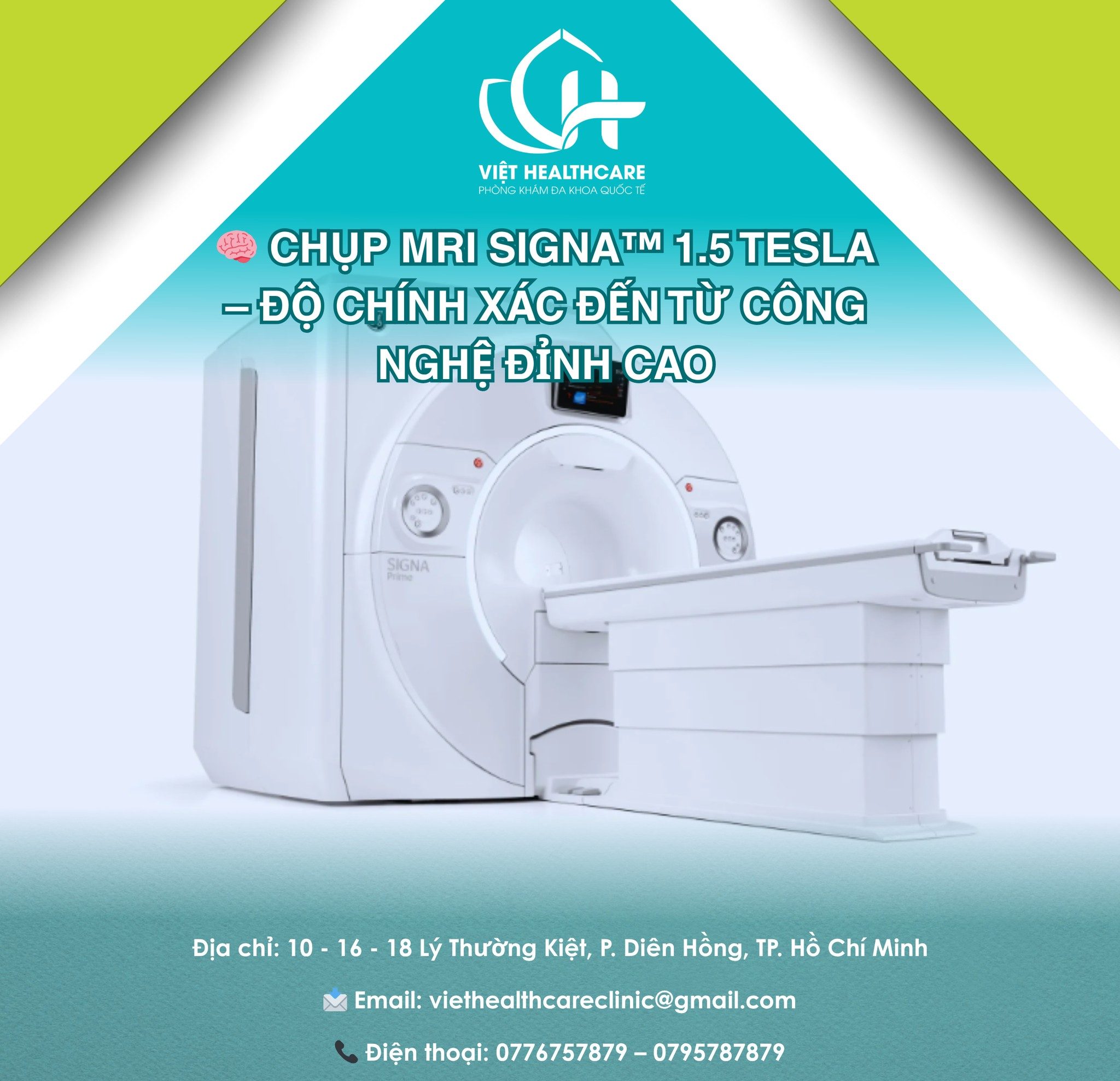 dịch vụ chẩn đoán hình ảnh bằng chụp MRI